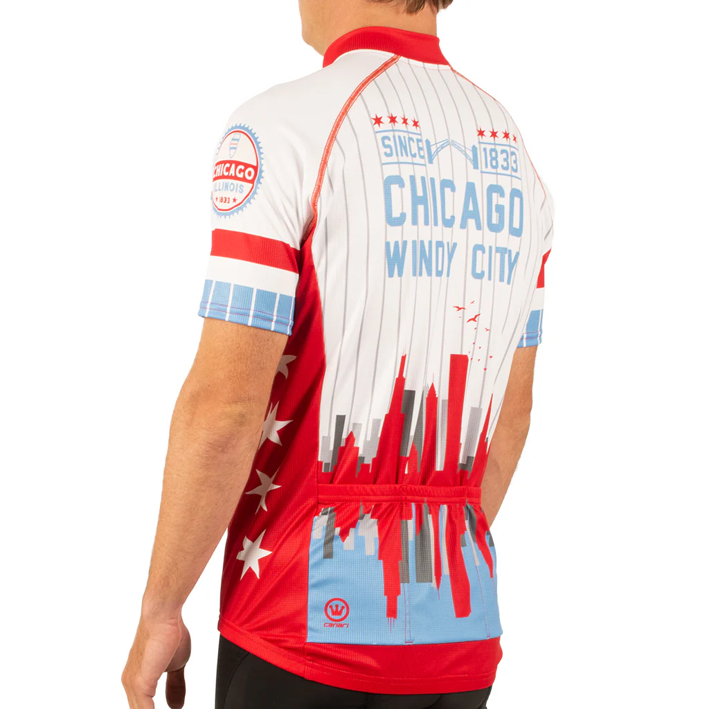 Men's Chicago Skyline Jersey - Image 5