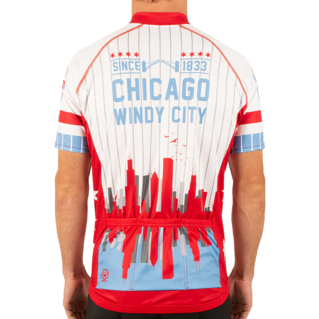 Men's Chicago Skyline Jersey - Image 7