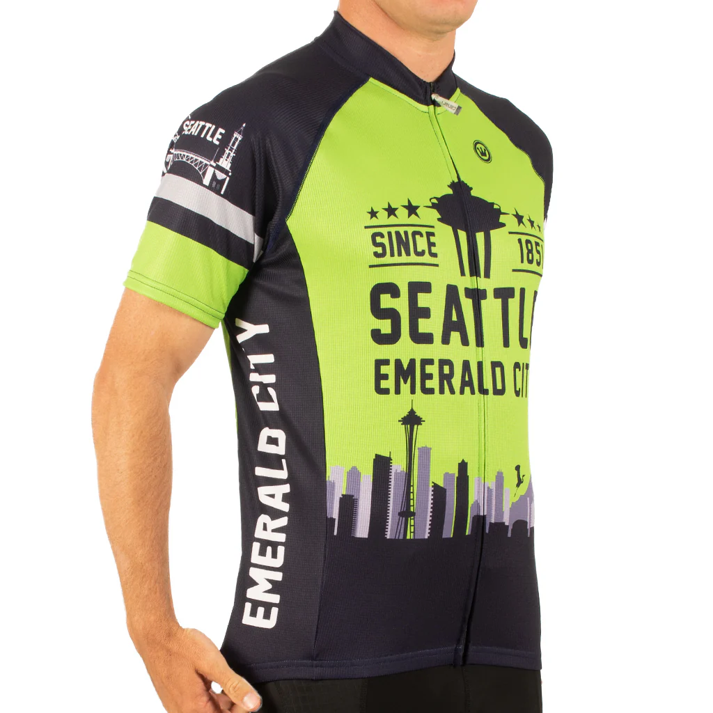 Men's Seattle Skyline Jersey - Image 2