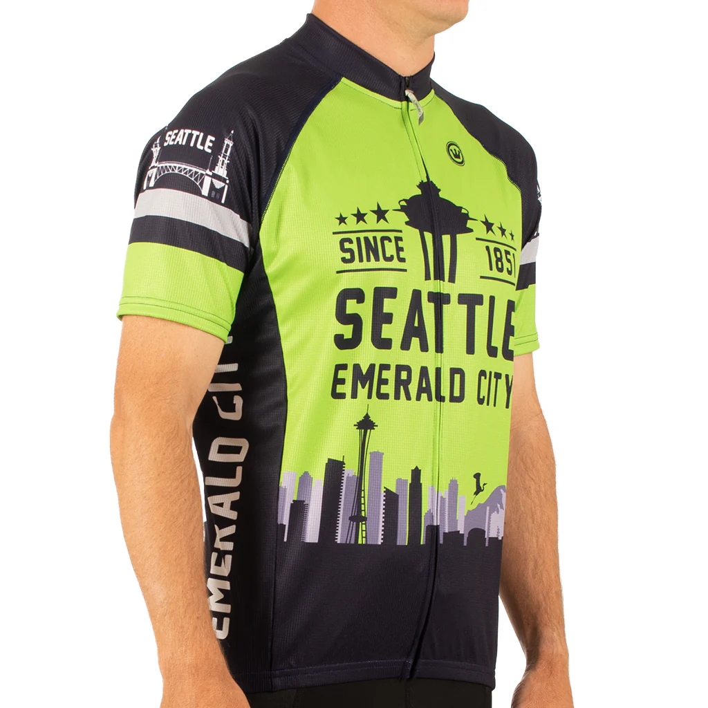 Men's Seattle Skyline Jersey - Image 3