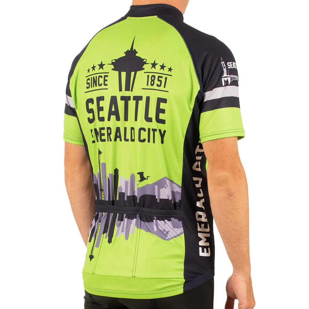 Men's Seattle Skyline Jersey - Image 4