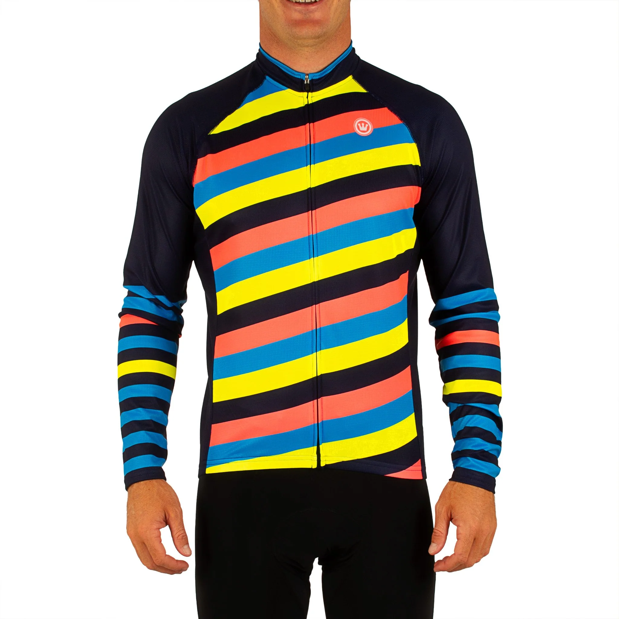 Men's MultiStripe Aero Long Sleeve Jersey*