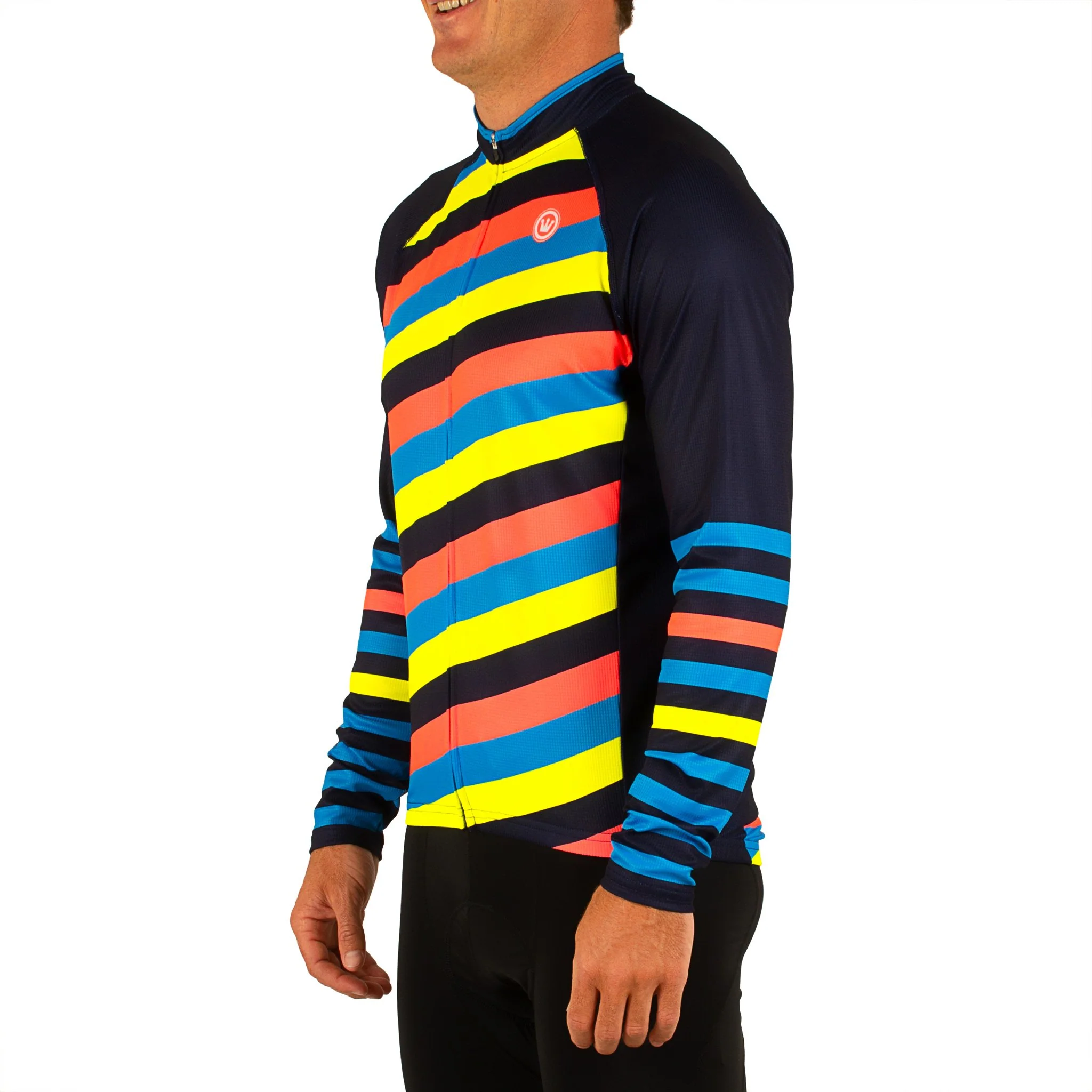 Men's MultiStripe Aero Long Sleeve Jersey* - Image 2