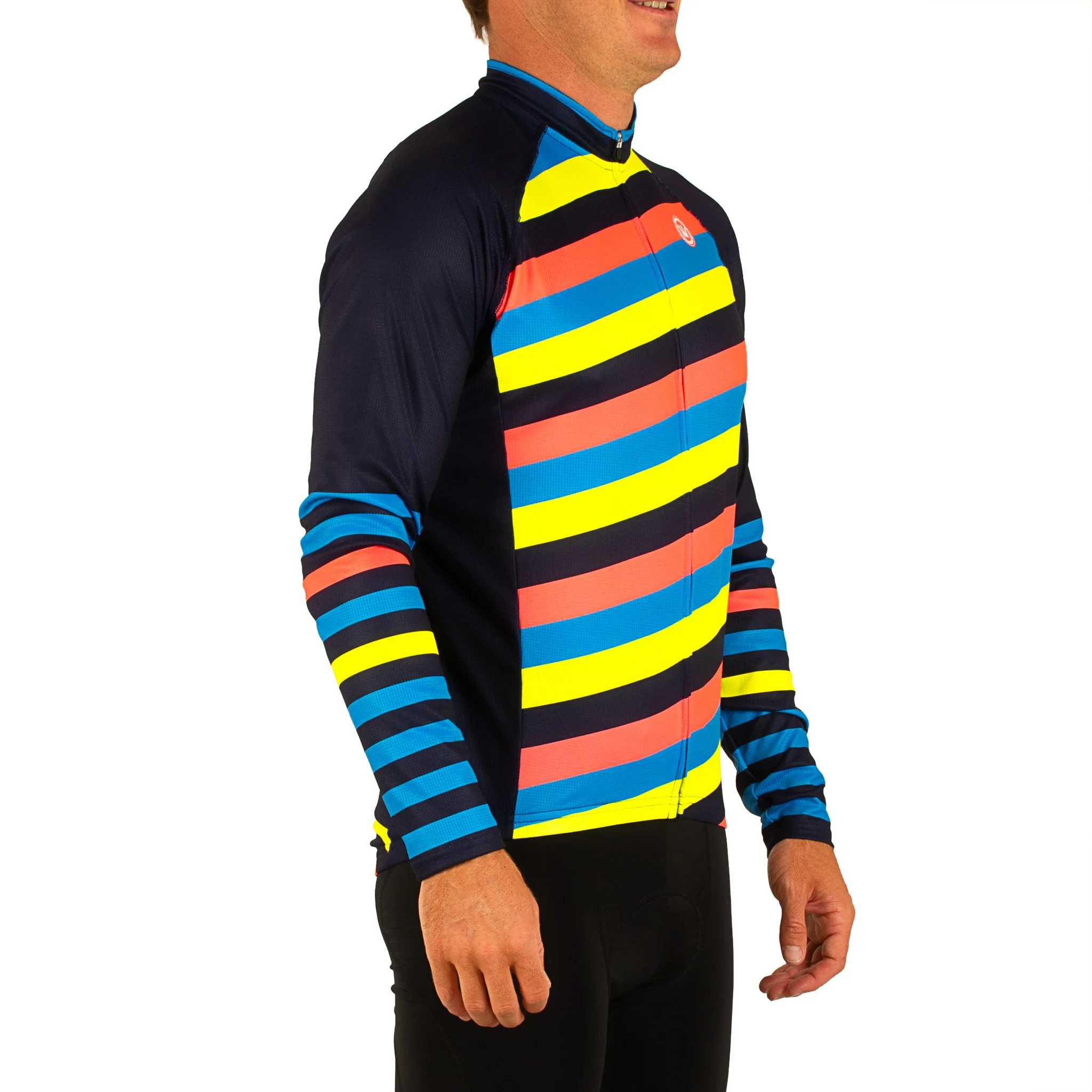 Men's MultiStripe Aero Long Sleeve Jersey* - Image 3
