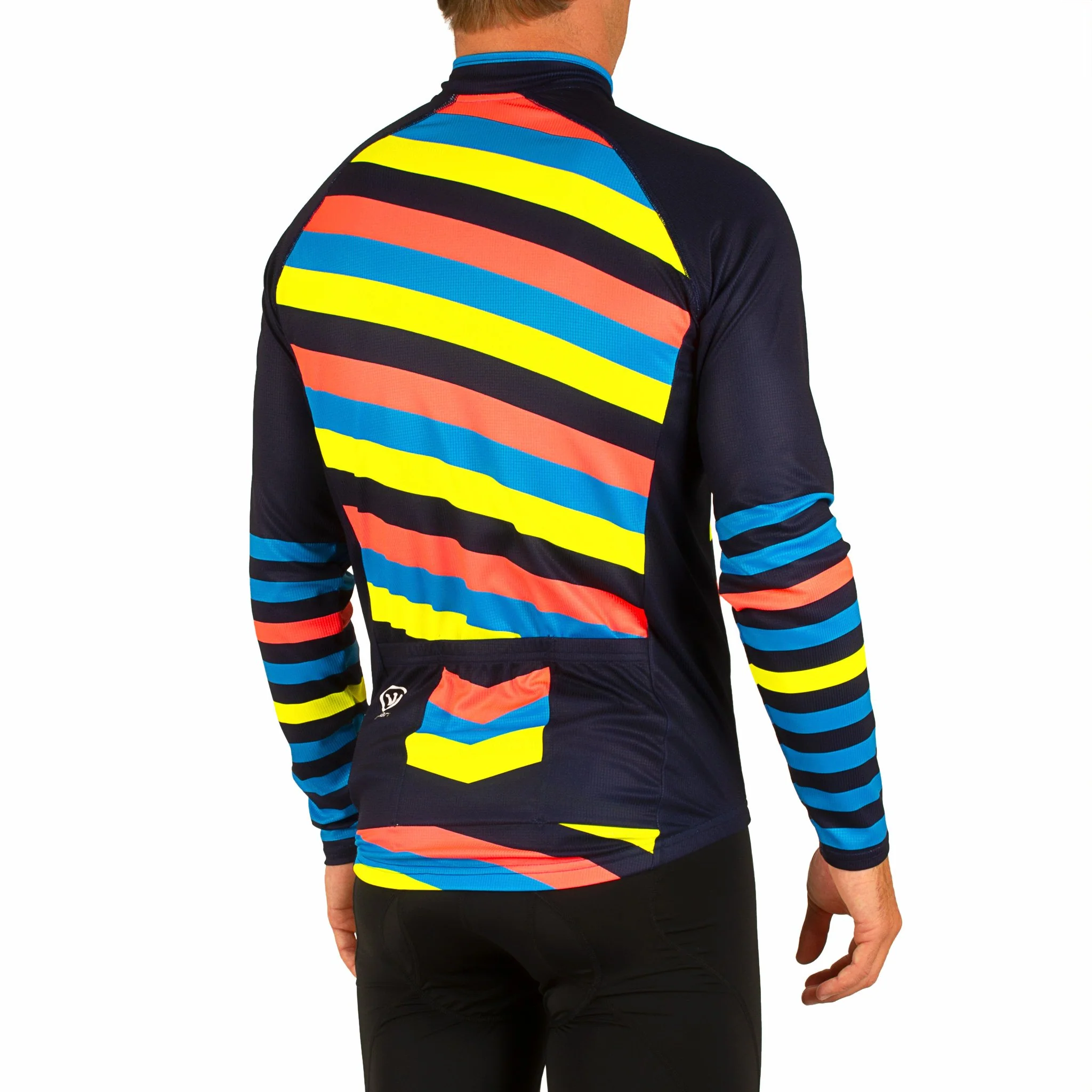 Men's MultiStripe Aero Long Sleeve Jersey* - Image 4