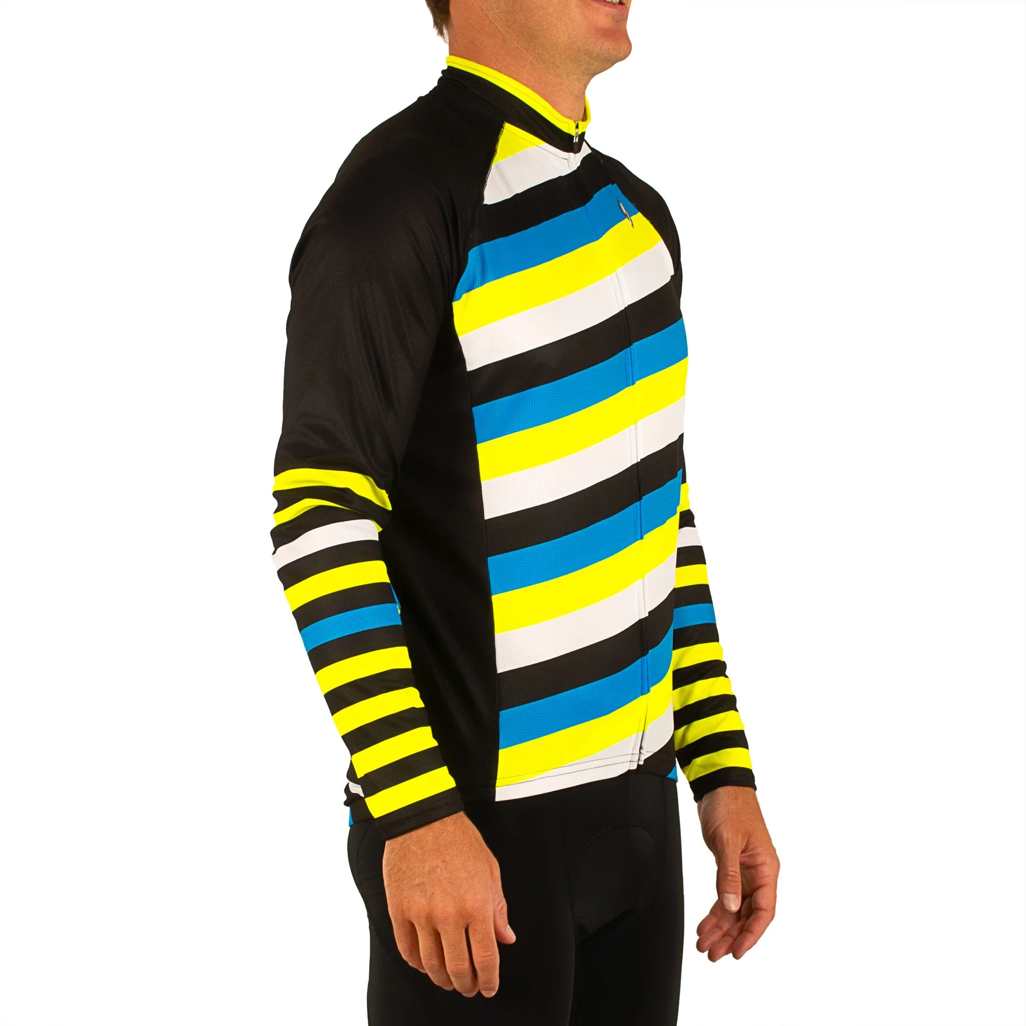 Men's MultiStripe Aero Long Sleeve Jersey - Image 2