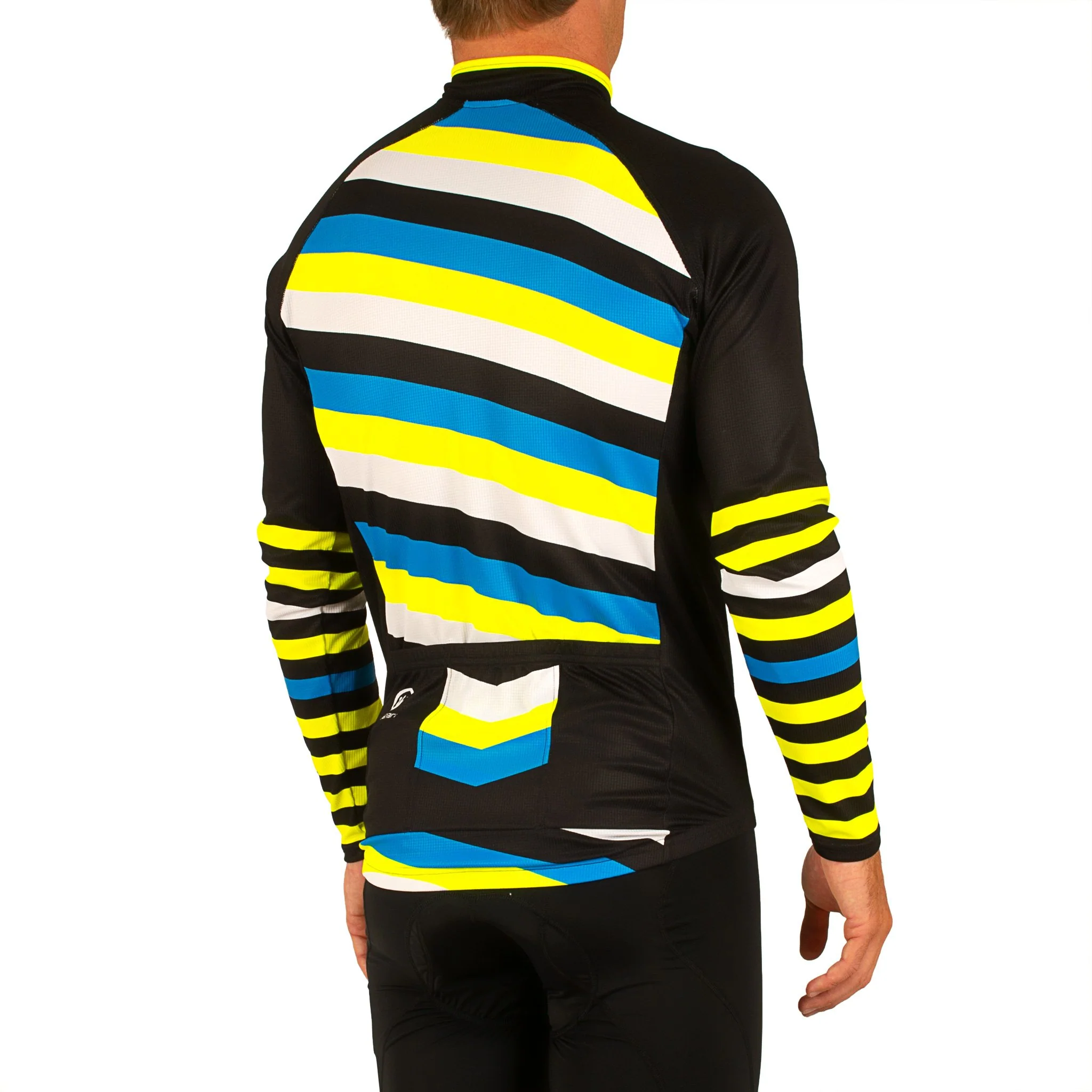 Men's MultiStripe Aero Long Sleeve Jersey - Image 5