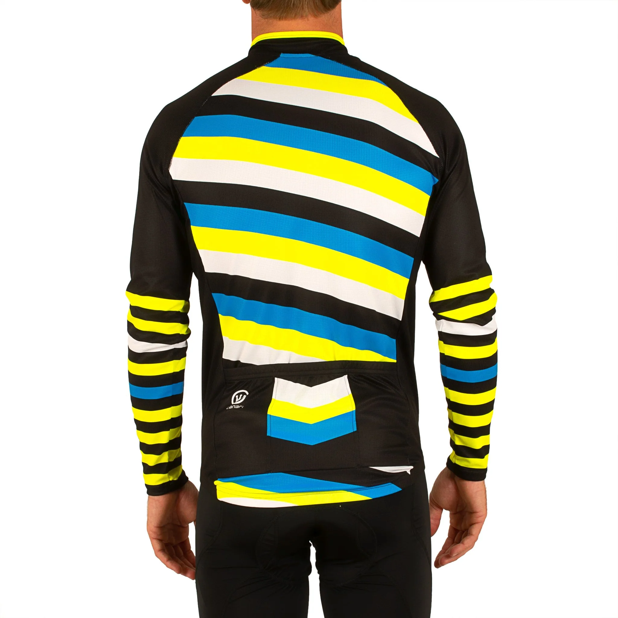 Men's MultiStripe Aero Long Sleeve Jersey - Image 6