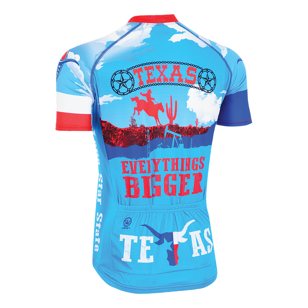 Men's Texas Retro Jersey - Image 2