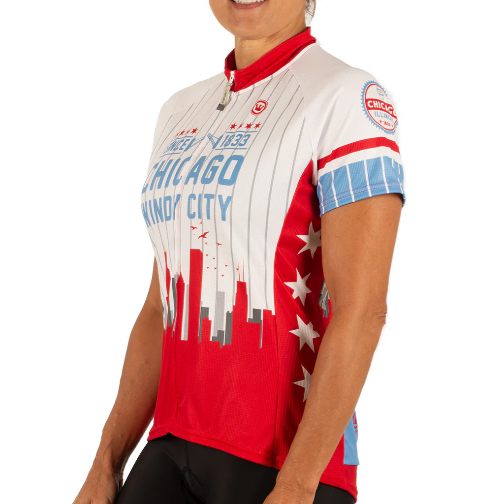 Women's Chicago Skyline Jersey - Image 2