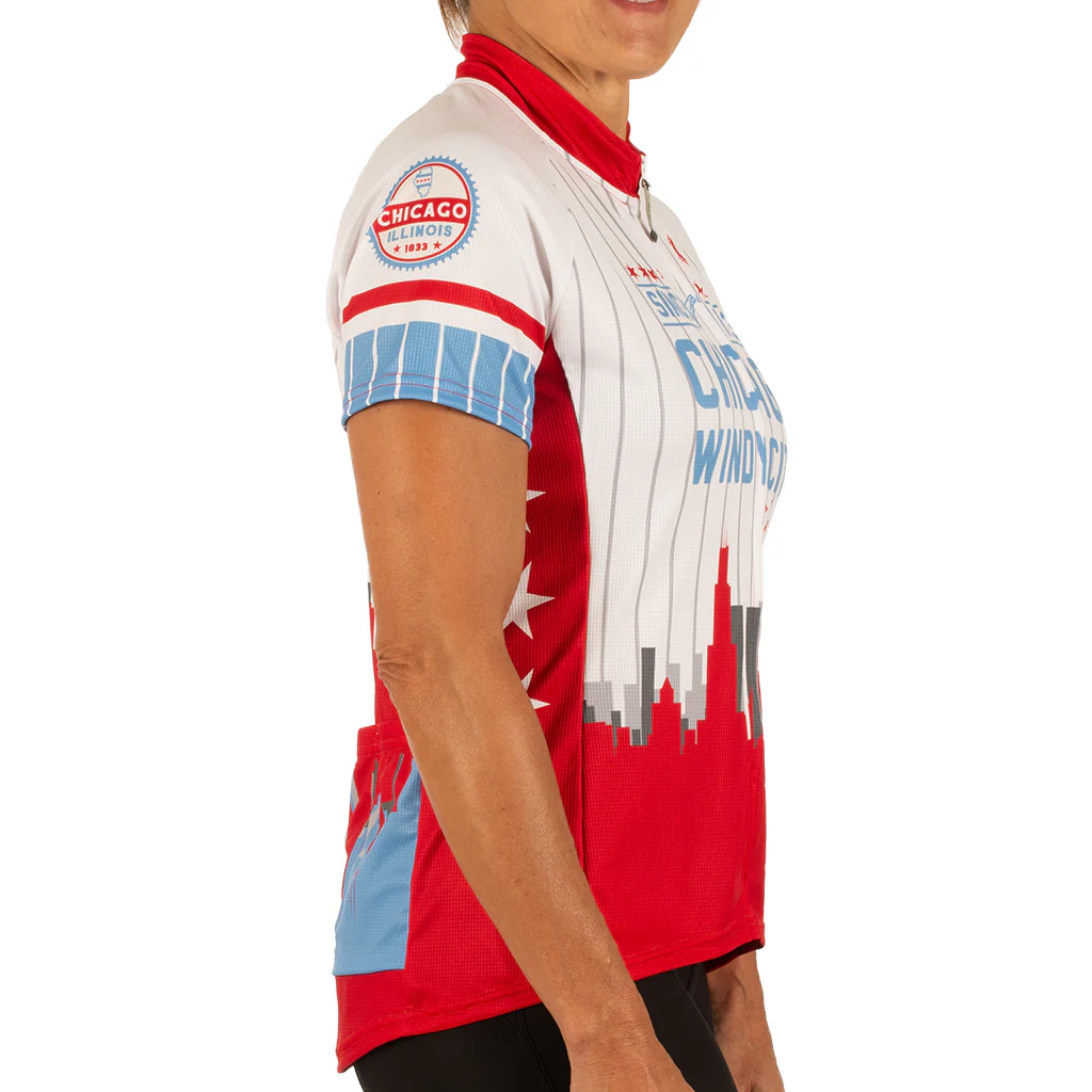 Women's Chicago Skyline Jersey - Image 3