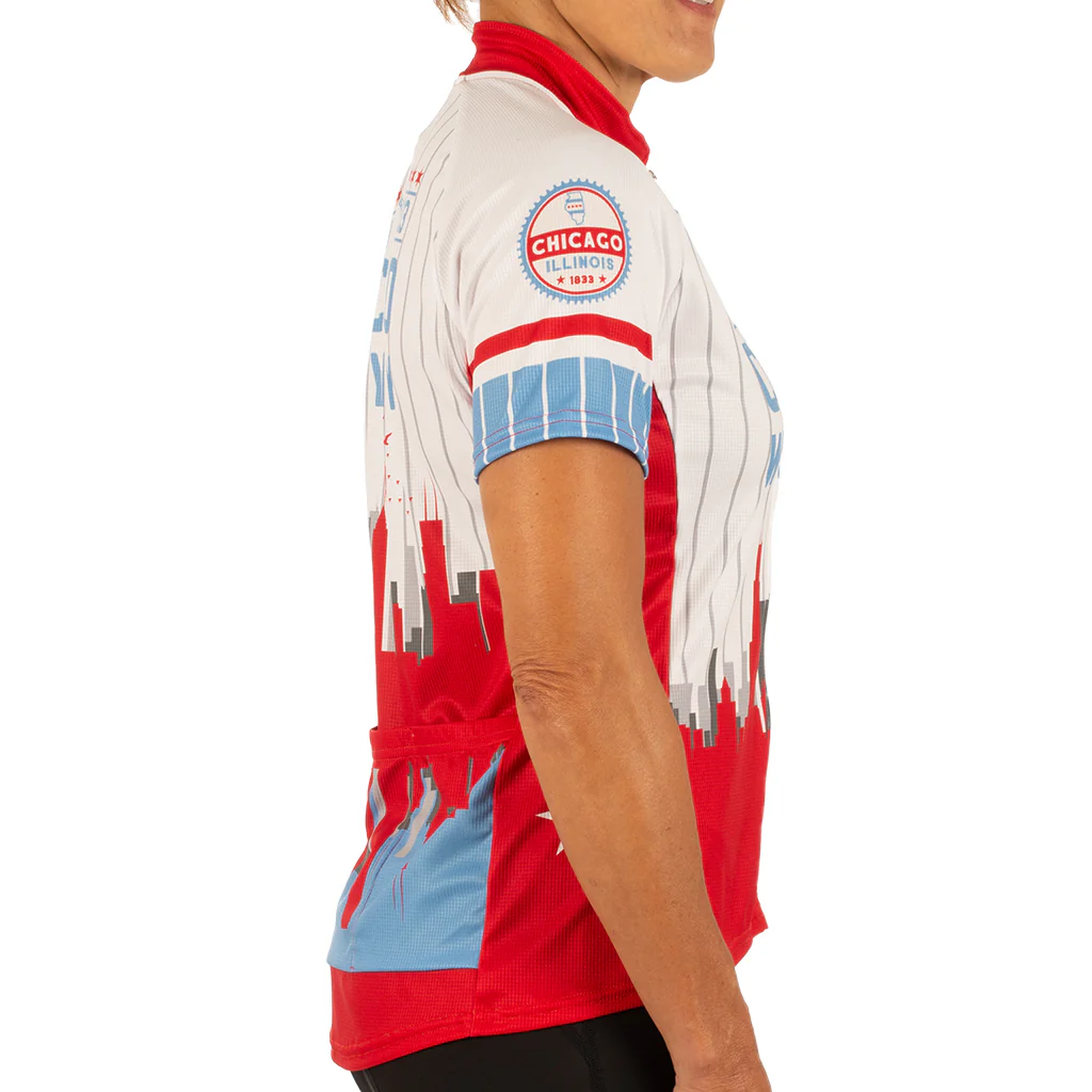 Women's Chicago Skyline Jersey - Image 4
