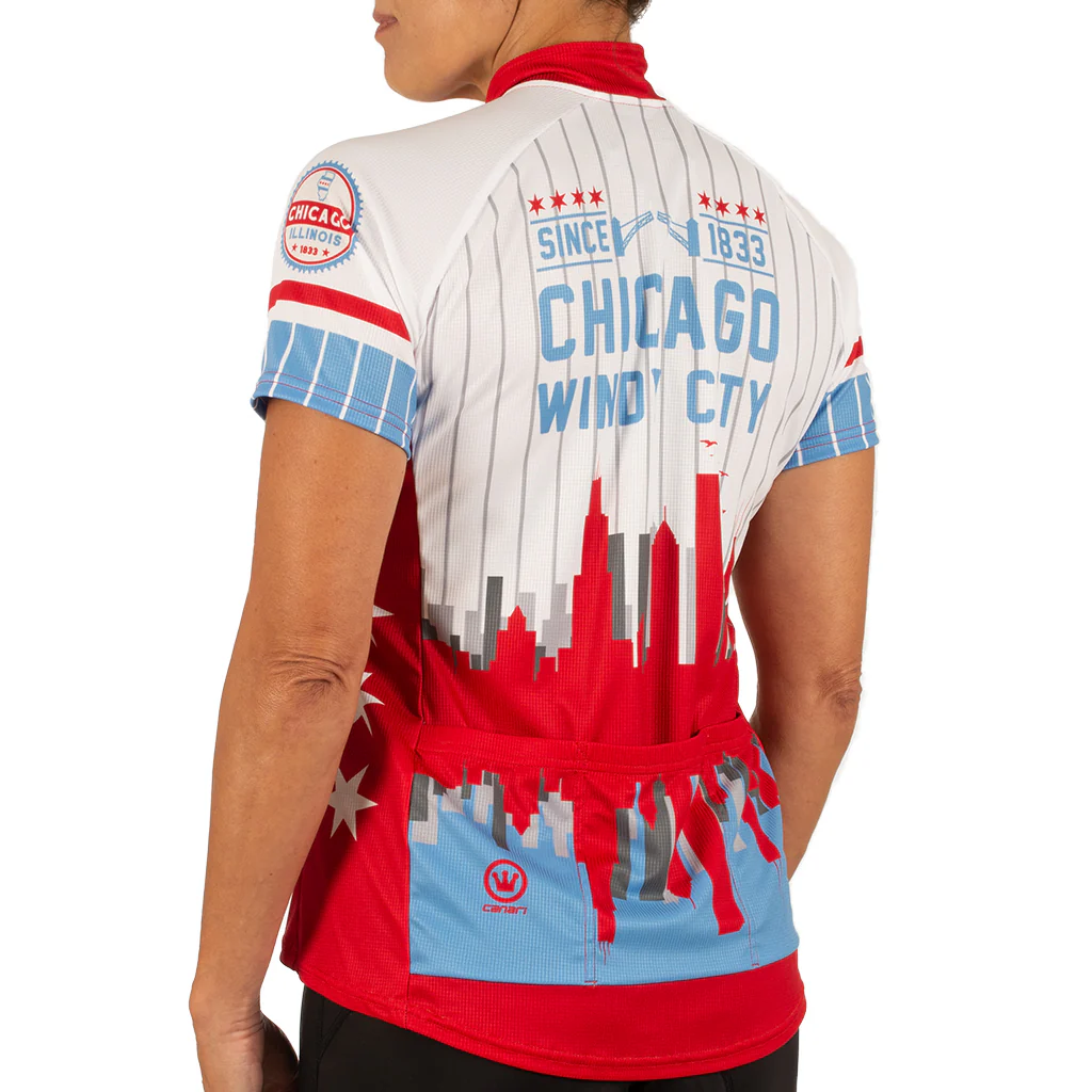 Women's Chicago Skyline Jersey - Image 5