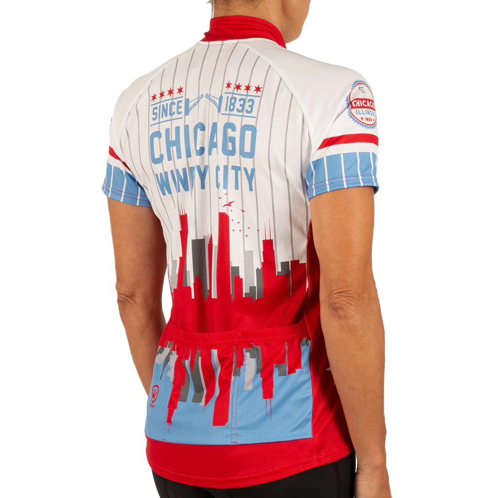 Women's Chicago Skyline Jersey - Image 7