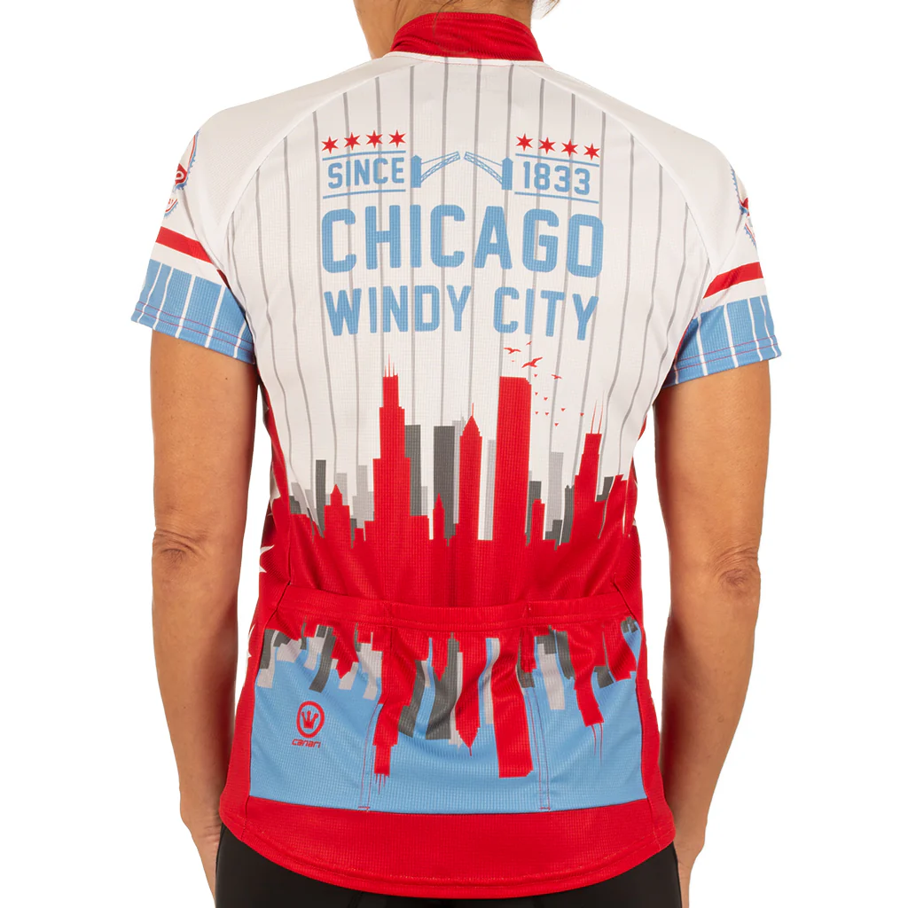 Women's Chicago Skyline Jersey - Image 8