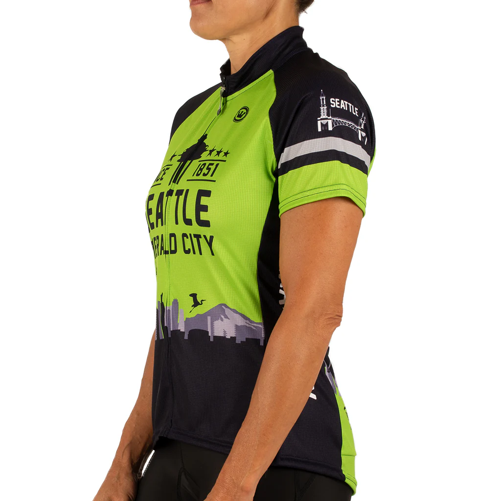 Women's Seattle Skyline Jersey - Image 2