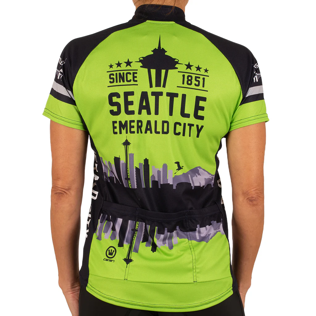 Women's Seattle Skyline Jersey - Image 7
