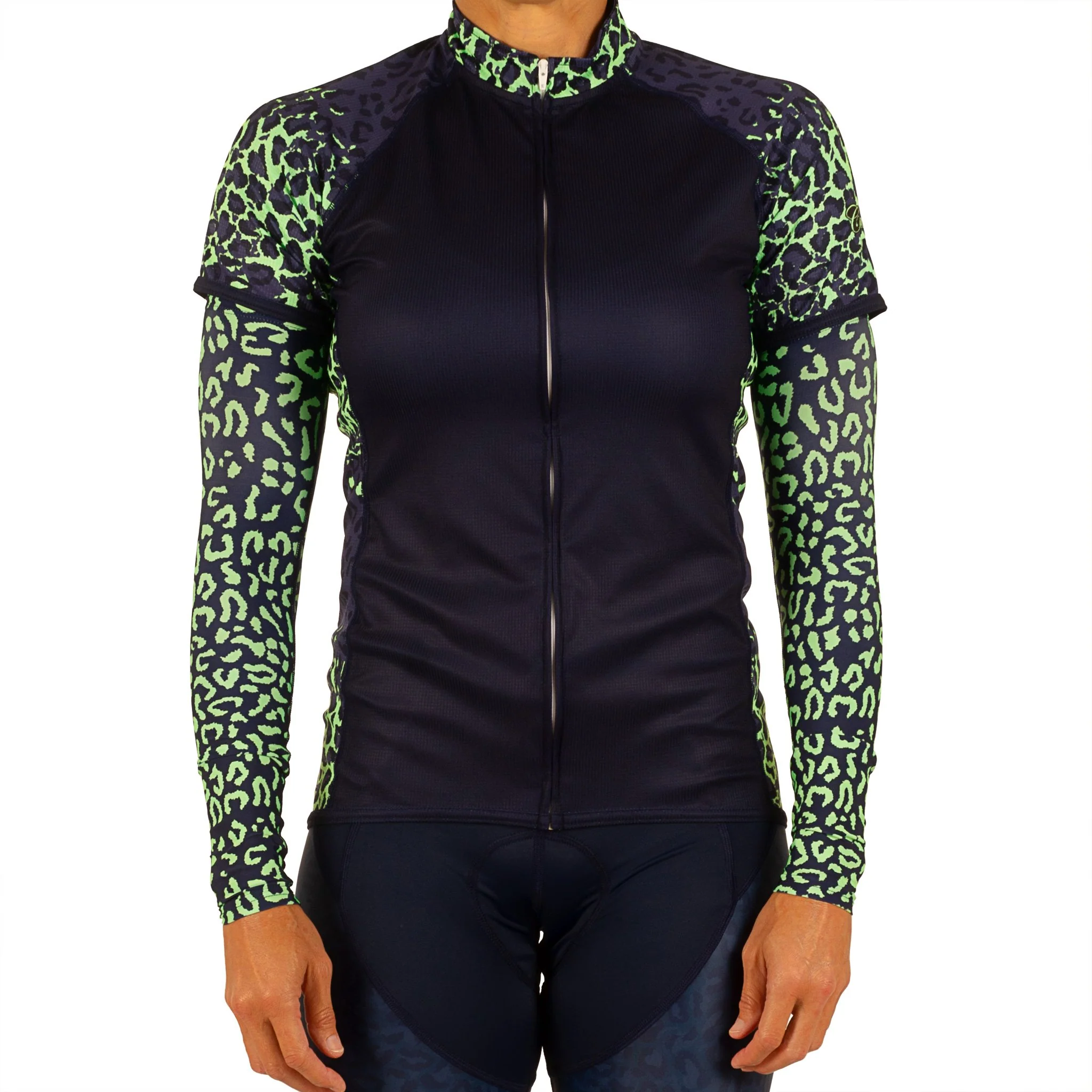 Women's Leopard UPF Arm Sleeve Protection - Image 2
